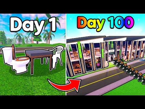I Survived 100 Days in Roblox Restaurant Tycoon 3!
