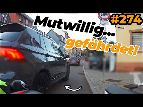 The birth of wrong-way drivers, close calls, rear-end collisions & emergency braking | #GERMAN #D...