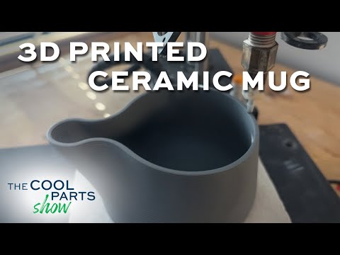 3D Printed Ceramic Mug | The Cool Parts Show #48