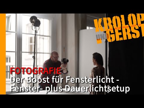 Der Boost für Fensterlicht - Fenster- plus Dauerlichtsetup 📷 Krolop&Gerst