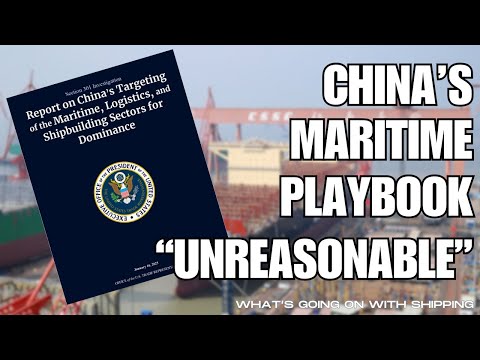Report on China's Targeting of the Maritime, Logistics & Shipbuilding Sectors for Dominance