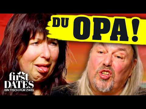 Sie nennt ihn OPA (er ist FASSUNGSLOS) 😤 First Dates