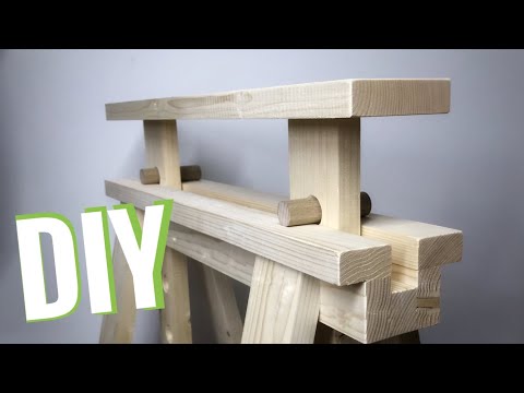 Козлы своими руками. Регулировка высоты!!!