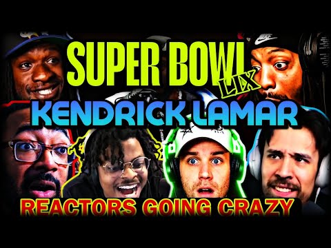 Kendrick Lamar - SUPER BOWL | REACTION COMPILATION