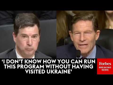 Richard Blumenthal Rips DoD Official To His Face For Not Visiting Ukraine Since Start Of War