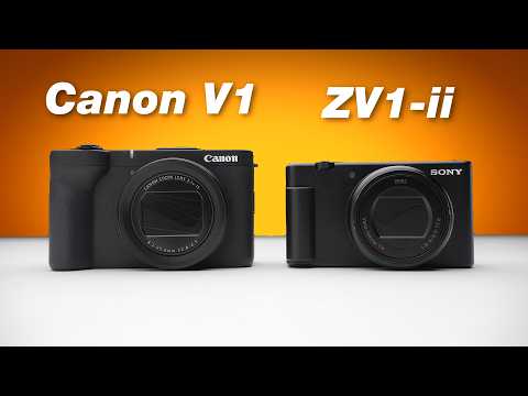 Canon Powershot V1 Vs Sony ZV1-II (Don’t Buy the Wrong One)