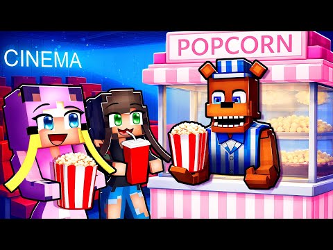 24 STUNDEN im KINO eingesperrt! 🌸 Minecraft