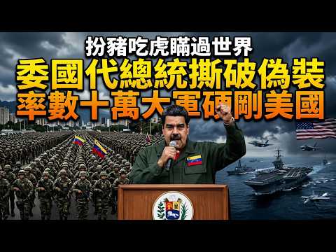 扮豬吃虎瞞過世界！委國代總統撕破偽裝，率數十萬大軍硬剛美國