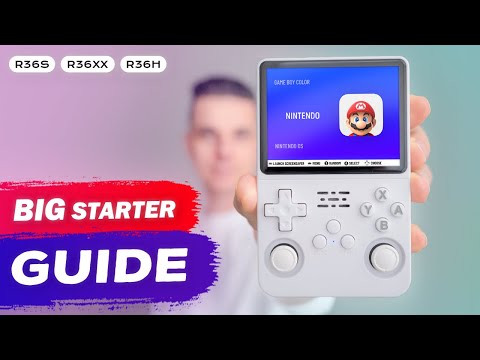 BIG Starter Guide R36S Handheld | How to install ArkOS & SD2 for ROMs