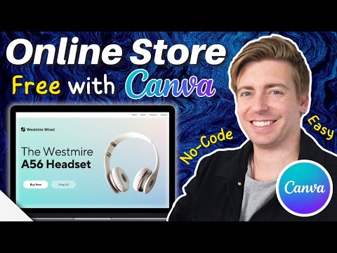 Create a Free Online Store with Canva in 15 minutes (2025 Tutorial)
