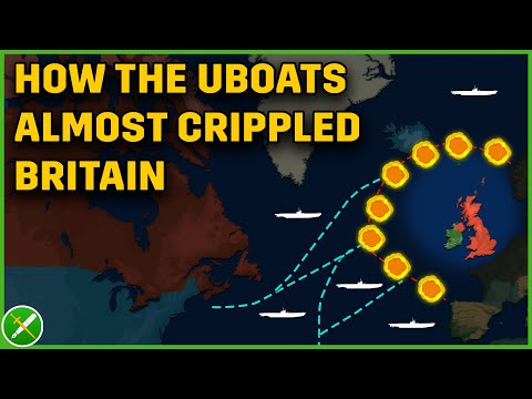 How German Submarines Almost Defeated the Allies - Battle of the Atlantic Documentary