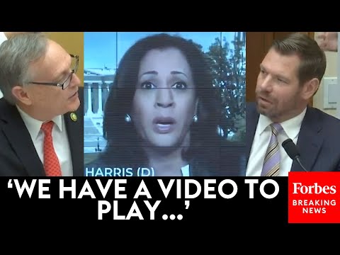 WATCH: Andy Biggs Fires Back At Swalwell By Playing Video Of Top Dems Discussing 'Defund The Police'