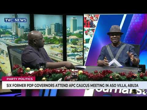 Six Former PDP Governors Attend APC Caucus Meeting In Aso Villa, Abuja