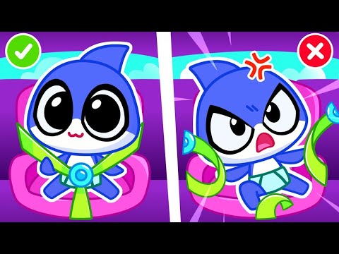 Let's Buckle Up 🚗 Safety Rules In The Car Song | Educational Kids Cartoon &amp; Nursery Rhymes