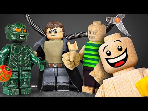 Transforming Superheroes And Villains Into Lego Figures! ӀӀ Spider-Man Version