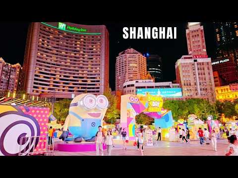 中国的情人节~上海七夕节夜晚漫步之旅！探索中国最浪漫的都市~爱情能让经济更繁荣吗？