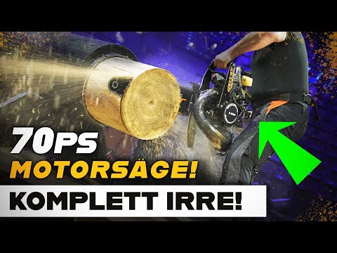 Weltmeisterschaft 🤘🤯 70 PS IN EINER MOTORSÄGE!