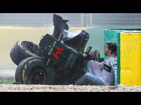 The Worst Crash of Every F1 Driver