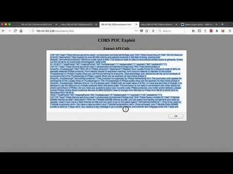 32- شرح SOP, CORS, CSP and Exploiting Misconfigured CORS