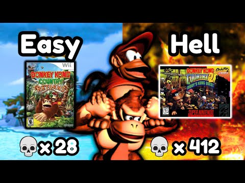 Which Donkey Kong Country Game is the Hardest?
