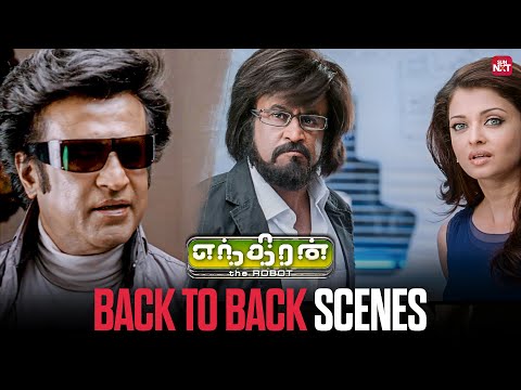 Enthiran- Back to Back Scenes | Superstar Rajinikanth | Aishwarya Rai | Sun NXT