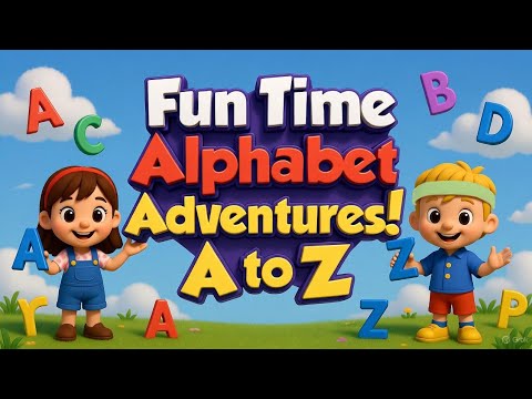 Fun Time Alphabet Adventures from A to Z! 