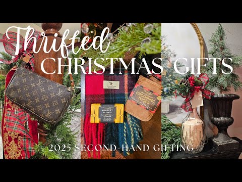 GOODWILL THRIFTING FOR CHRISTMAS GIFTS 2025 - 6 UNIQUE GIFT IDEAS