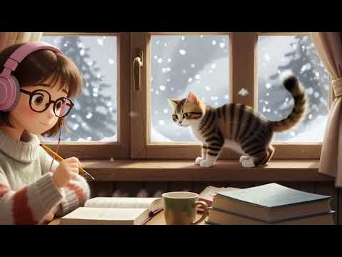 Cozy Winter Study Session ❄️ Lofi Girl | Chill Lofi Music for Focus & Relaxation [Noxter Music]