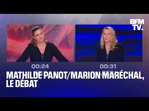 Mathilde Panot/Marion Maréchal, le débat