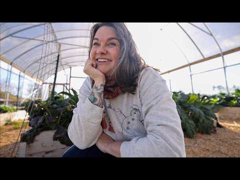 I need more food growing (the cozy living room & Christmastime seed starting) | VLOG