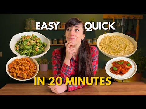 5 Easy Italian Vegan Meals for Busy Days