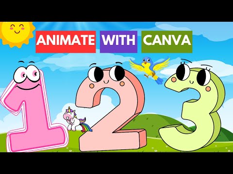 How to create FACELESS kids ANIMATION videos with CANVA