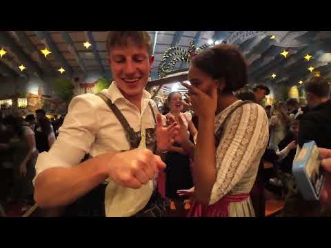 Wasted with strangers at Oktoberfest! 🇩🇪