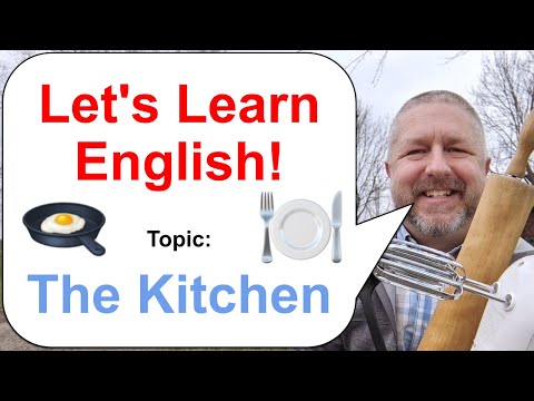 Let's Learn English! Topic: The Kitchen 🍽️🍳