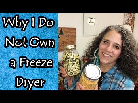 Freeze Drying VS Dehydrating