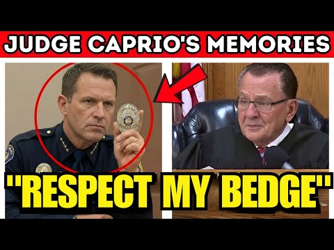 Corrupt Police Chief Flashes Badge at Judge Caprio — Gets His Badge STRIPPED Forever