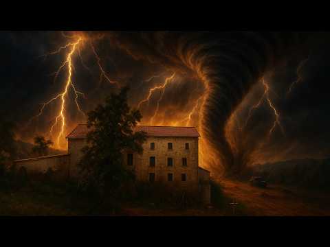 UNE TORNADE A RASÉ NOTRE VILLAGE !