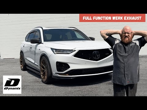 2023 Acura MDX Type S Full Function Werk Exhaust