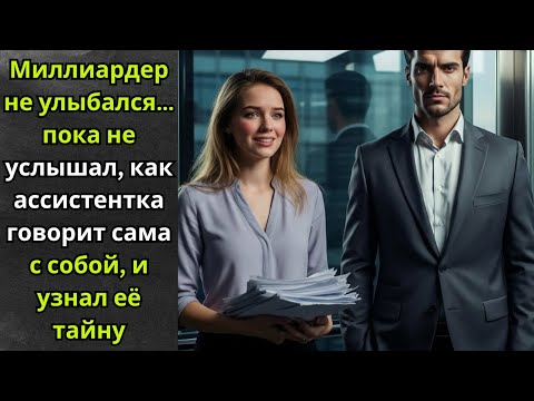 Миллиардер не улыбался… пока не услышал, как ассистентка говорит сама с собой, и узнал её тайну