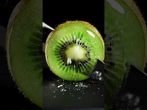 asmr fruit cutting video #shorts #kiwi #asmr #fruitcutting