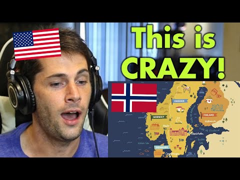 American Reacts to Learning the History of Norway