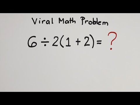 PEMDAS Viral Math Problem Solved...