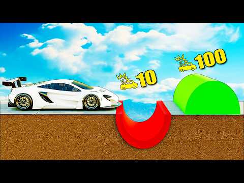 Potholes vs speedbumps in GTA 5