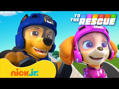 PAW Patrol Air Rescue Adventures! #7 w/ Chase & Skye  🚁 | Nick Jr.