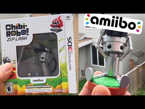 Chibi-Robo! Zip Lash amiibo Bundle Unboxing