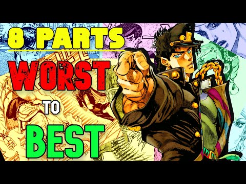 The ONLY Correct JoJo Part Ranking!