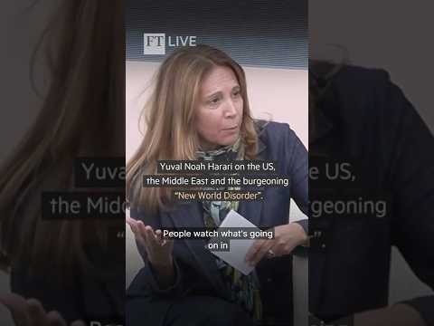 Yuval Noah Harari on the #unitedstates, the #middleeast & geopolitical instability