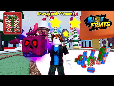 🔴Level 1 NOOB Opened Mythical VENOM in Random Gifts in BLOX FRUITS EVENT🎁