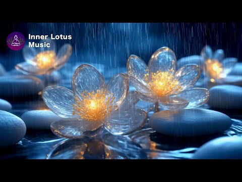 417Hz + 432Hz + 741Hz | Cleansing Bowls & Rain | Detox Frequency Music | Remove All Negative Energy