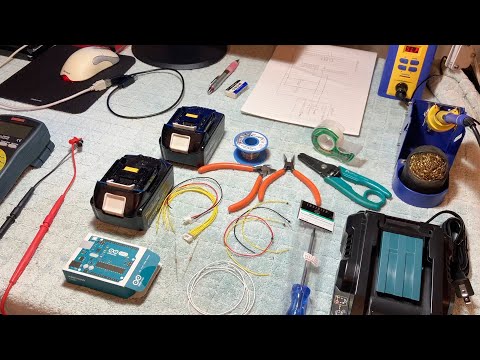 Makita battery lockout, full guide setting up Open Battery Information, part 1 of 3, hardware